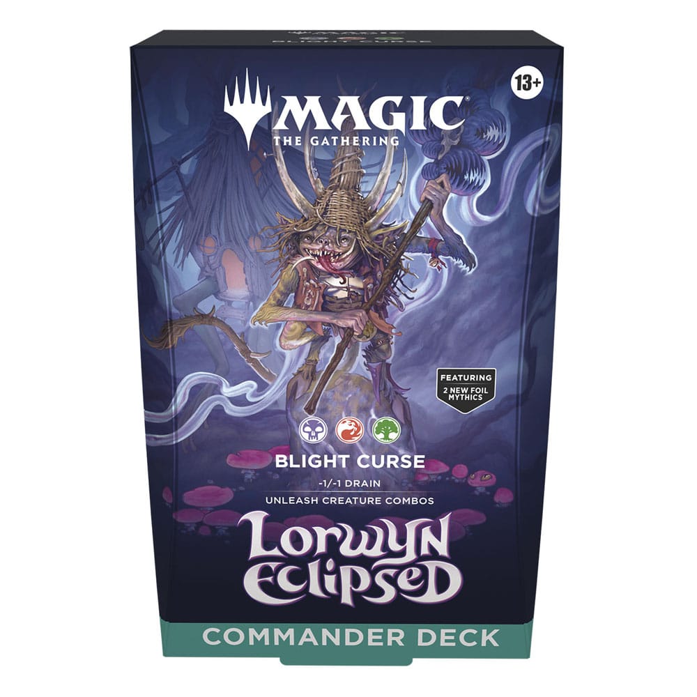 MTG - Lorwyn Eclipsed Commander Deck Blight Curse  - EN