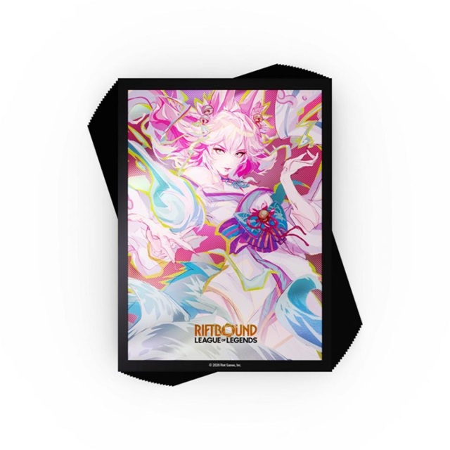 Riftbound Spiritforged Ahri Art Sleeves