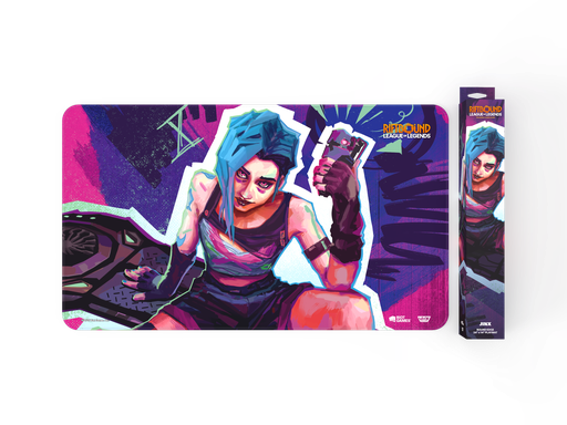 [rb-playmatt-jinx] Riftbound Origins Jinx Playmat