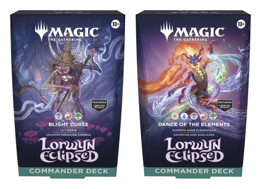 MTG - Lorwyn Eclipsed Commander Deck 2er Set  - EN