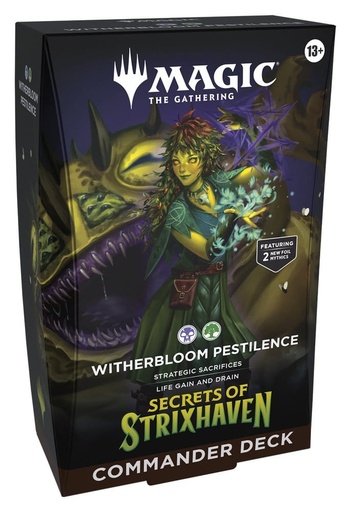 MTG - Secrets of Strixhaven Commander Deck Witherbloom Pestilence - EN