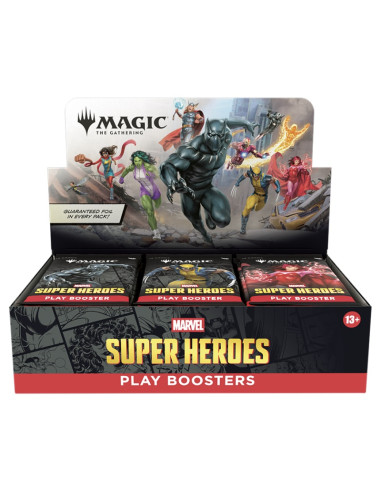 [MTG-MSH-D-EN] MTG - Marvel Super Heroes Play Booster Display (30 Packs) - EN