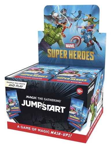 [MTG-MSH-JD-EN] MTG - Marvel Super Heroes Jumpstart Booster Display (24 Packs) - EN