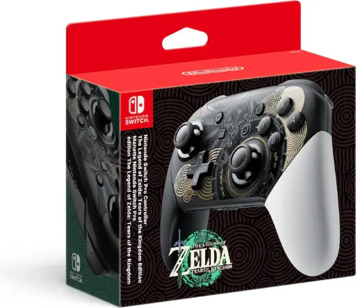 [045496431631] Nintendo Switch Pro Controller - Zelda Tears of the Kingdom Edition